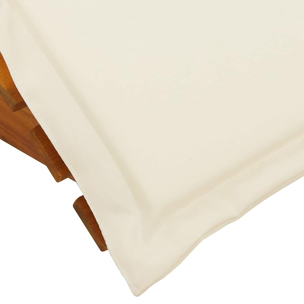 Sonnenliege 2 pcs Braun 60 x 154 x 74cm Massivholz Akazie
