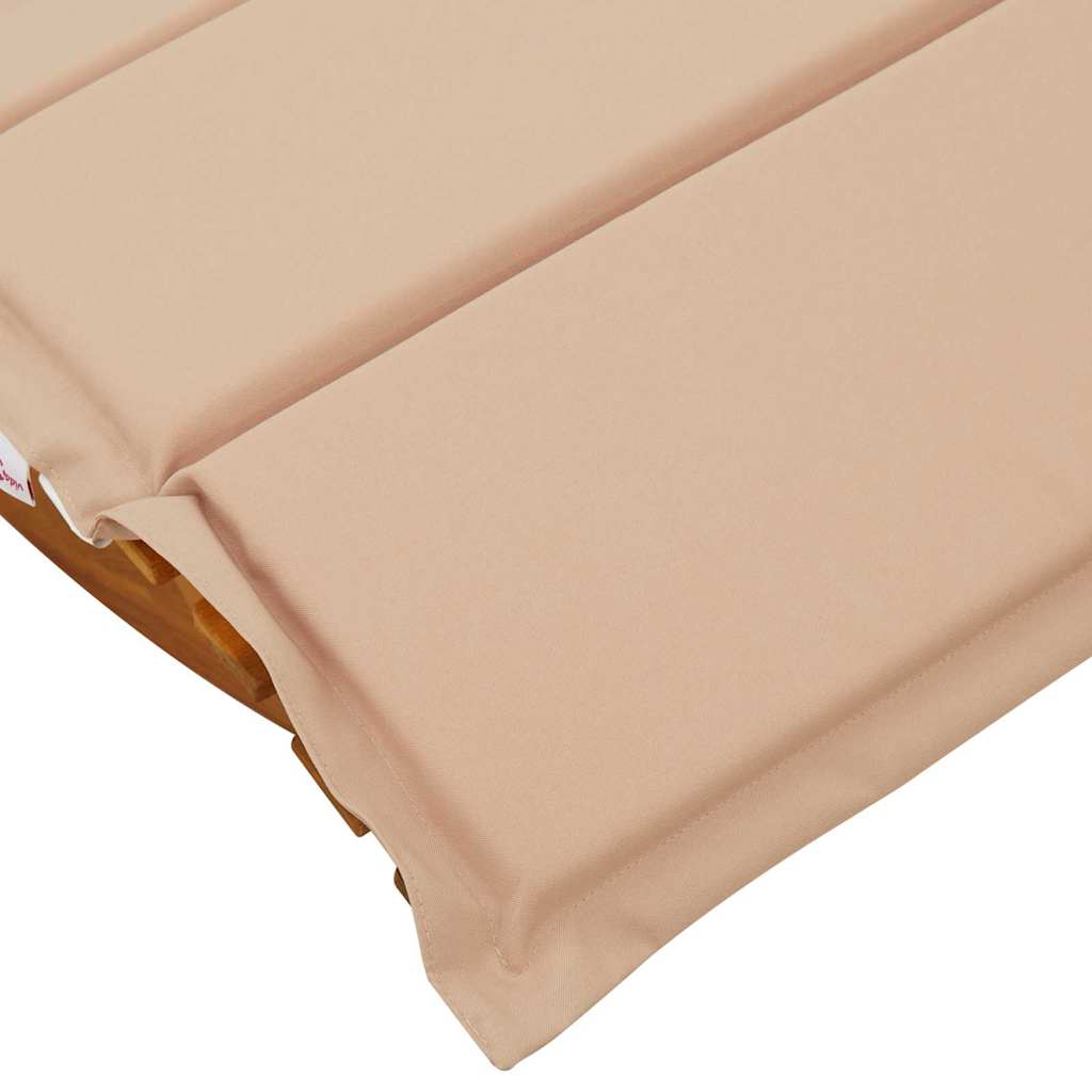 Sonnenliege 2 pcs Braun 60 x 154 x 74cm Massivholz Akazie