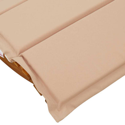 Sonnenliege 2 pcs Braun 60 x 154 x 74cm Massivholz Akazie