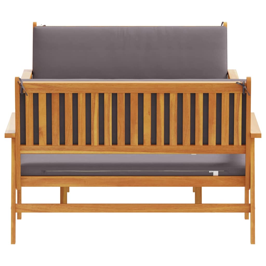 Garten-Sofa-Set 3 pcs Braun 75 x 45 x 38cm Massivholz Akazie