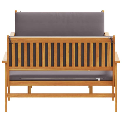 Garten-Sofa-Set 3 pcs Braun 75 x 45 x 38cm Massivholz Akazie