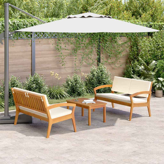 Bistrogarnitur 3 pcs Braun 75 x 45 x 38cm Massivholz Akazie