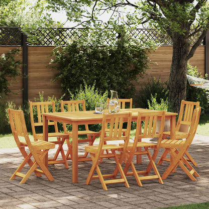 Gartenstuhl 8 pcs Braun 36 x 46 x 86cm Massivholz Akazie