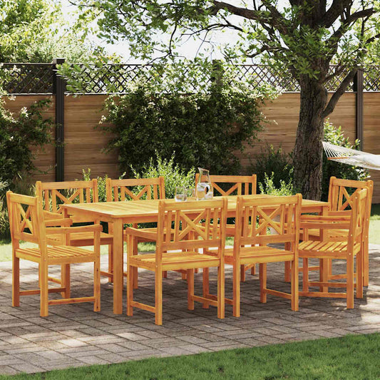 Gartenstuhl 8 pcs Braun 56 x 56 x 90cm Massivholz Akazie