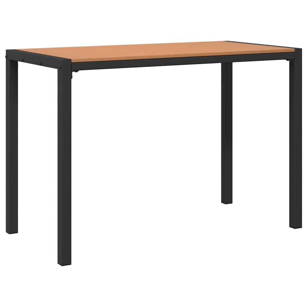 Garten Essgruppe mit Kissen 3 pcs Braun Stahl