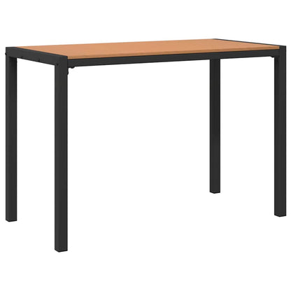 Garten Essgruppe mit Kissen 3 pcs Braun Stahl