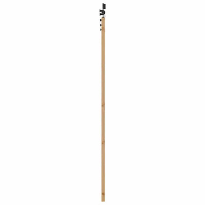 Schiebetür ORKDAL Braun 78 x 202 cm Holz und Metall
