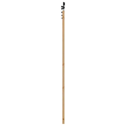 Schiebetür ORKDAL Braun 83 x 202 cm Holz und Metall