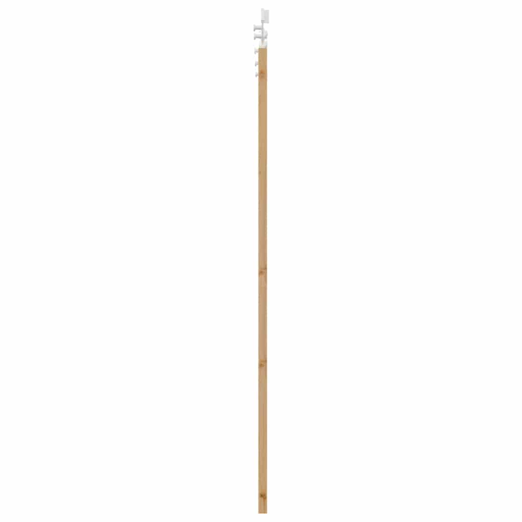 Schiebetür ORKDAL Braun 61 x 198,5 cm Holz und Metall