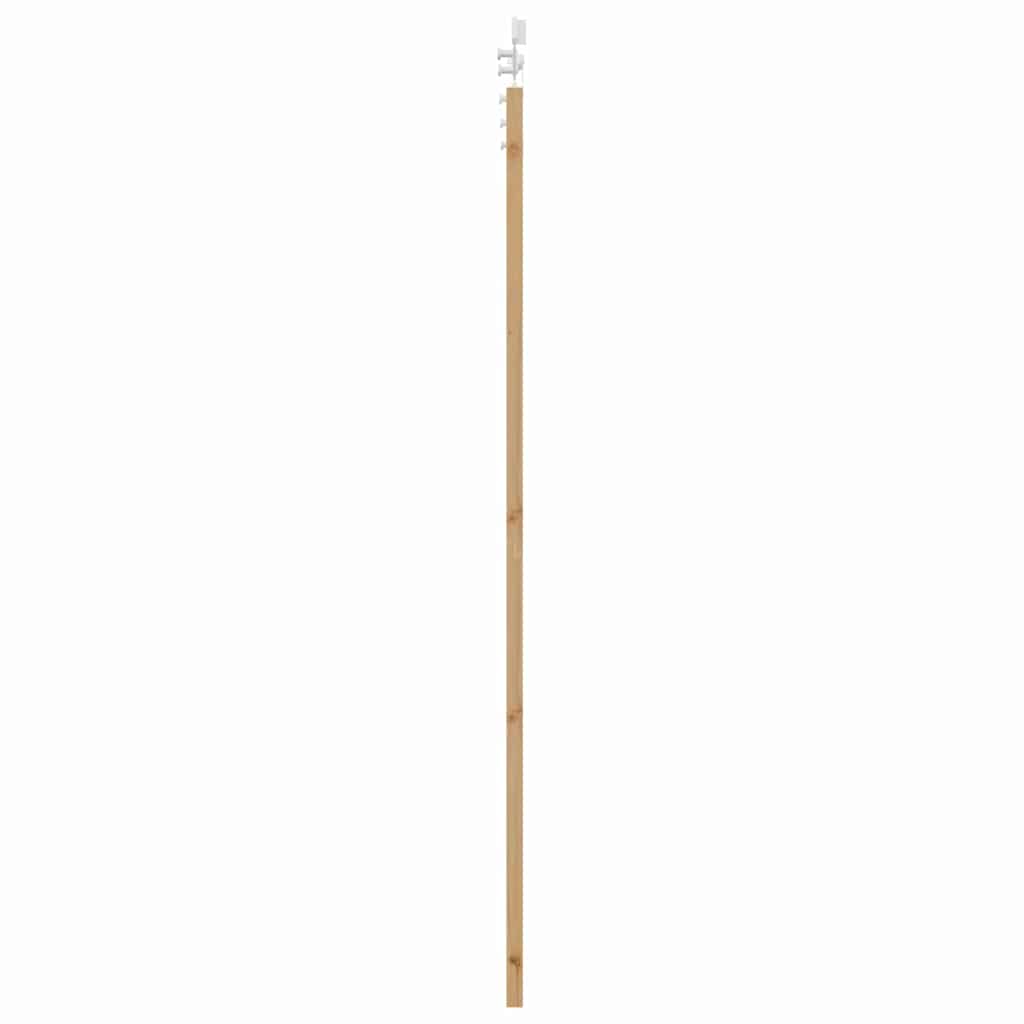 Schiebetür ORKDAL Braun 78 x 211 cm Holz und Metall