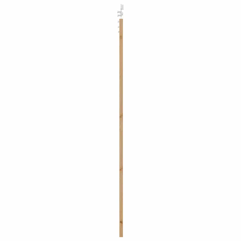Schiebetür ORKDAL Braun 78 x 232 cm Holz und Metall