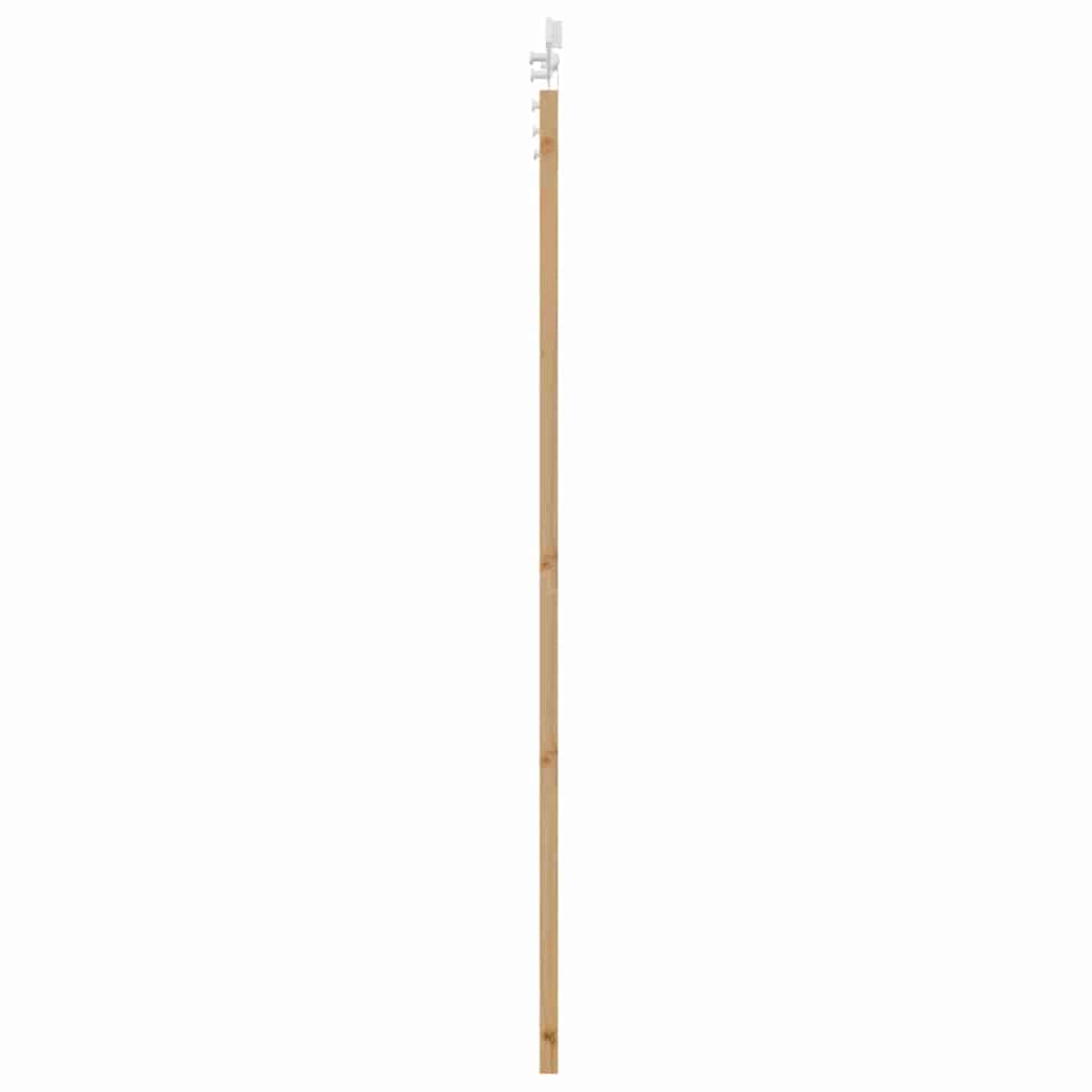 Schiebetür ORKDAL Braun 86 x 198,5 cm Holz und Metall