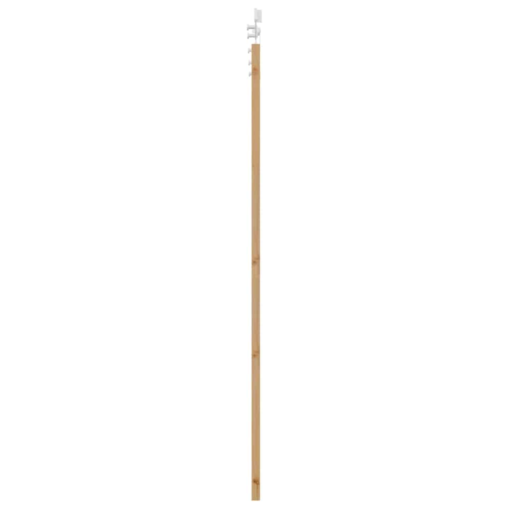 Schiebetür ORKDAL Braun 78 x 202 cm Holz und Metall