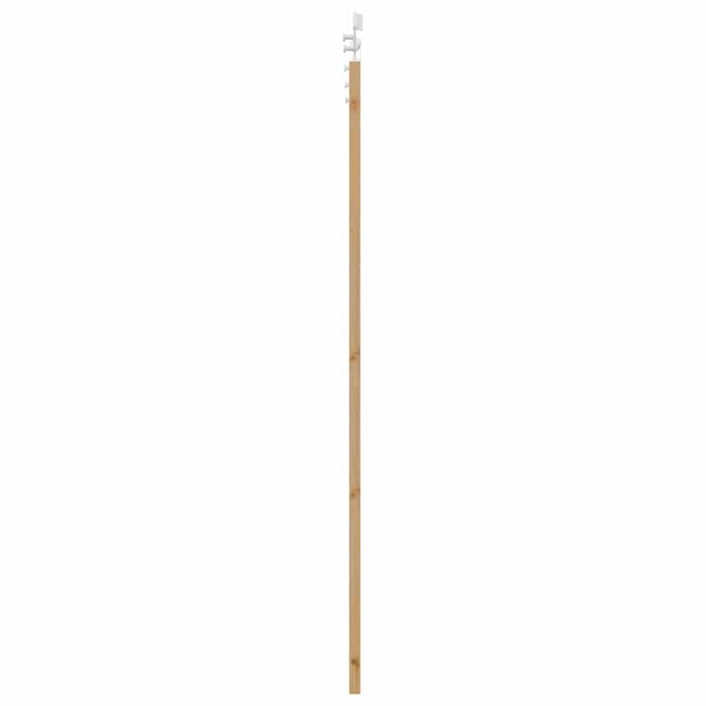 Schiebetür ORKDAL Braun 78 x 211 cm Holz und Metall
