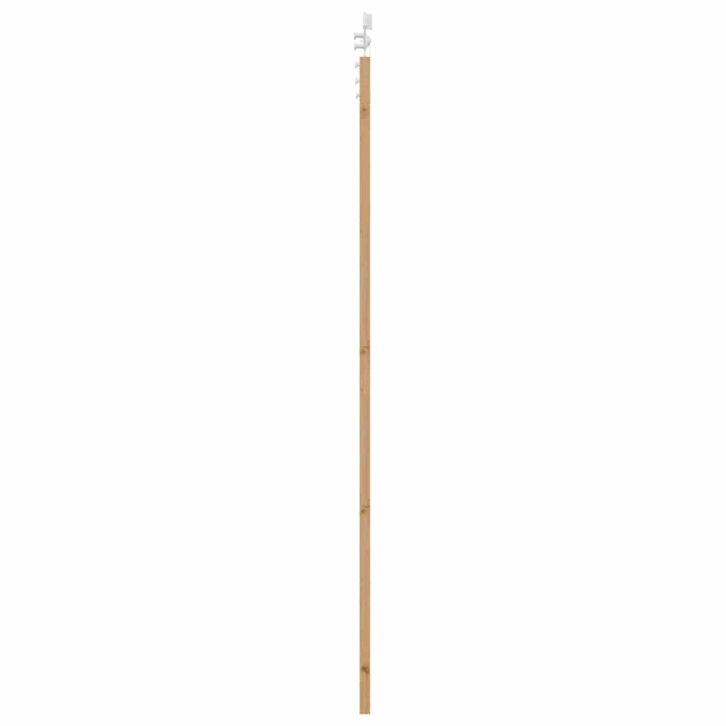 Schiebetür ORKDAL Braun 78 x 232 cm Holz und Metall