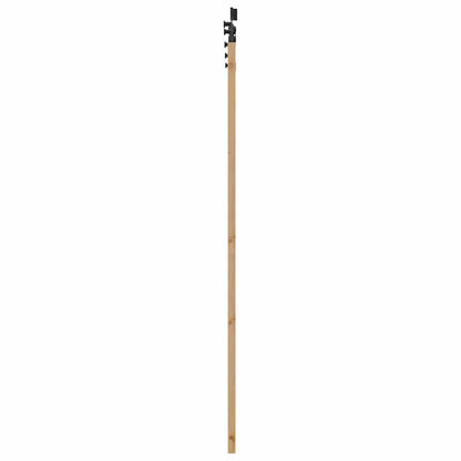 Schiebetür ORKDAL Braun 86 x 198,5 cm Holz und Metall