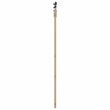 Schiebetür ORKDAL Braun 83 x 202 cm Holz und Metall