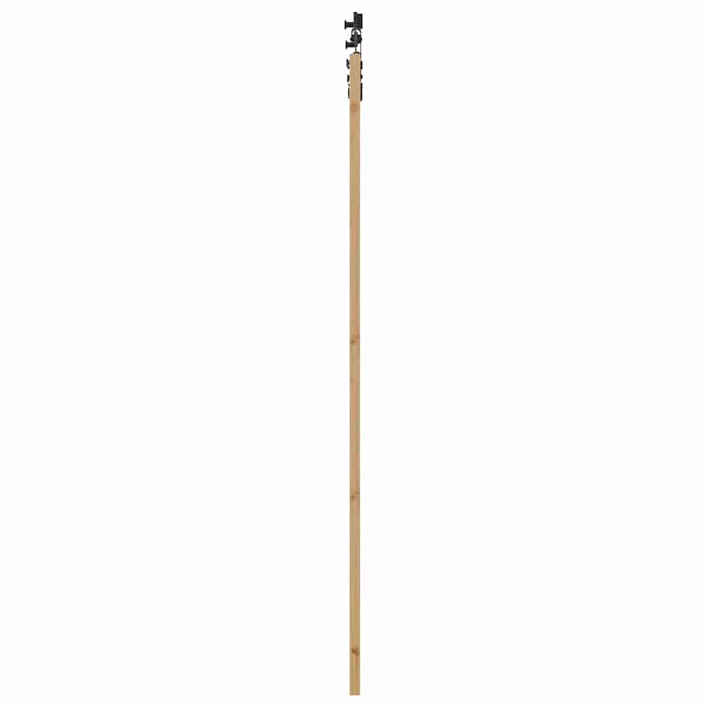 Schiebetür ORKDAL Braun 83 x 232 cm Holz und Metall