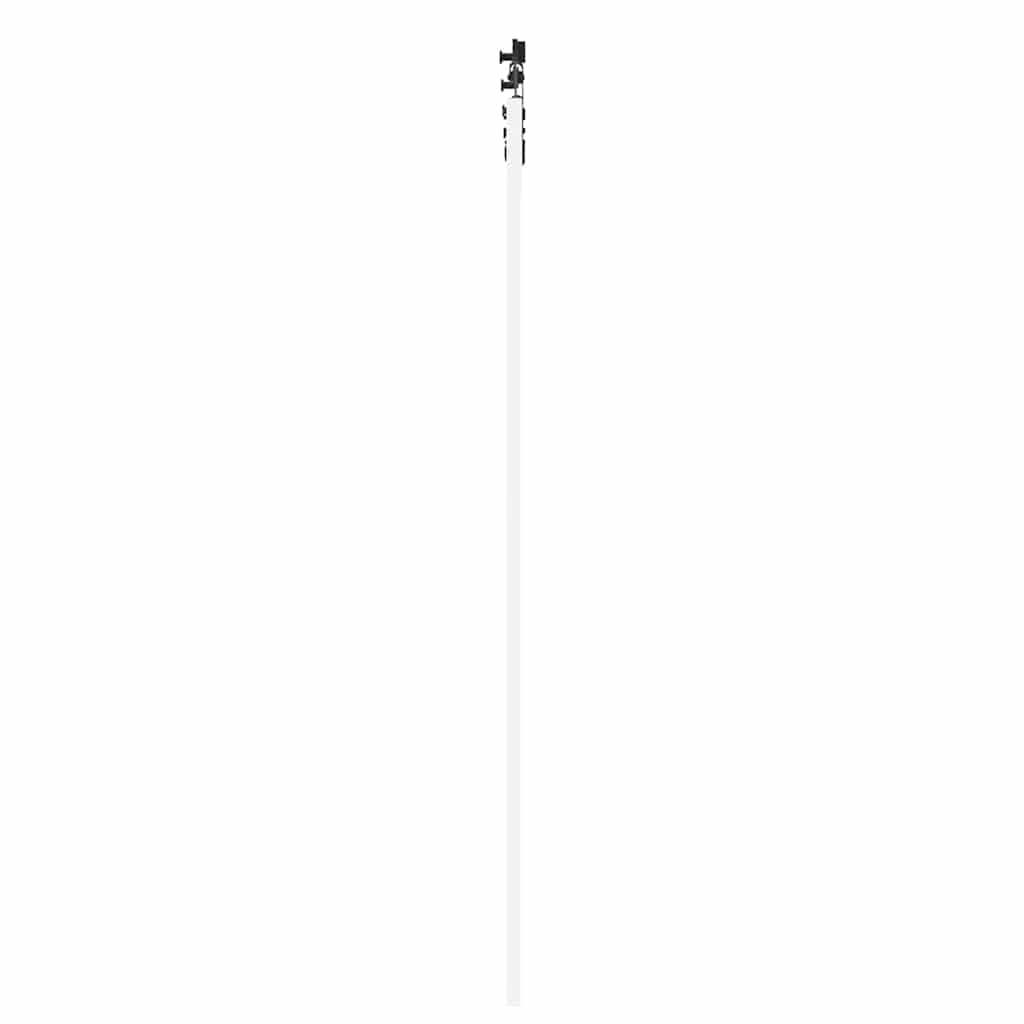 Schiebetür ORKDAL Weiß 83 x 232 cm Holz und Metall