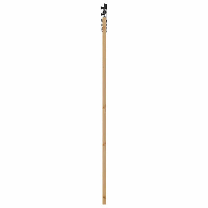 Schiebetür ORKDAL Braun 86 x 198,5 cm Holz und Metall