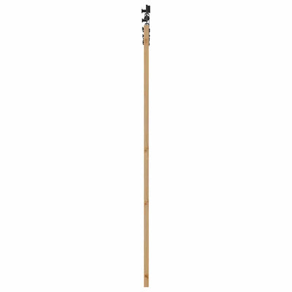 Schiebetür ORKDAL Braun 78 x 202 cm Holz und Metall