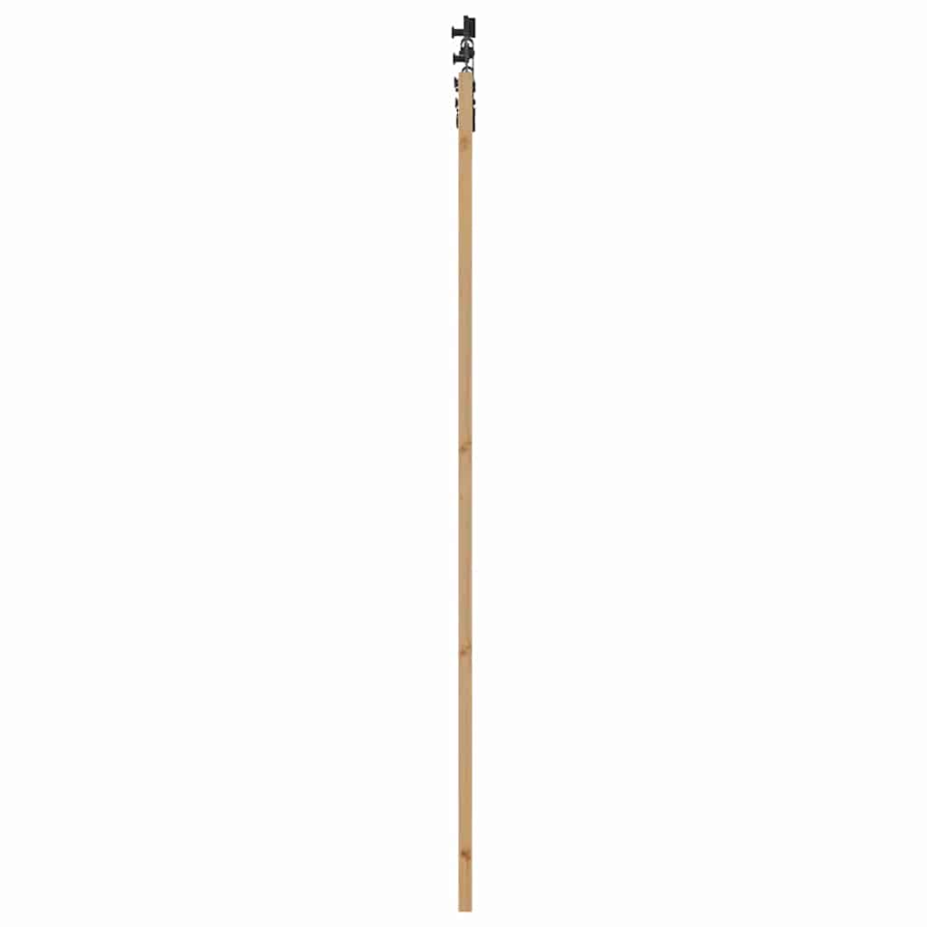 Schiebetür ORKDAL Braun 83 x 232 cm Holz und Metall