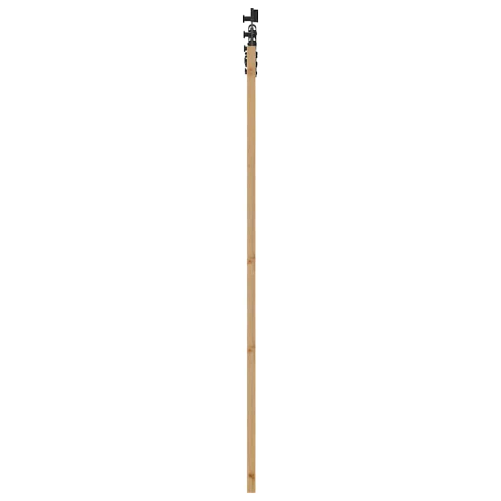 Schiebetür ORKDAL Braun 86 x 198,5 cm Holz und Metall