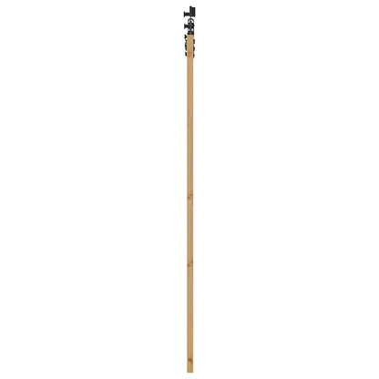 Schiebetür ORKDAL Braun 86 x 198,5 cm Holz und Metall