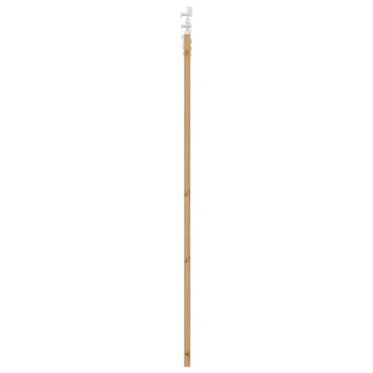 Schiebetür Braun 61 x 198,5 cm Holz und Metall