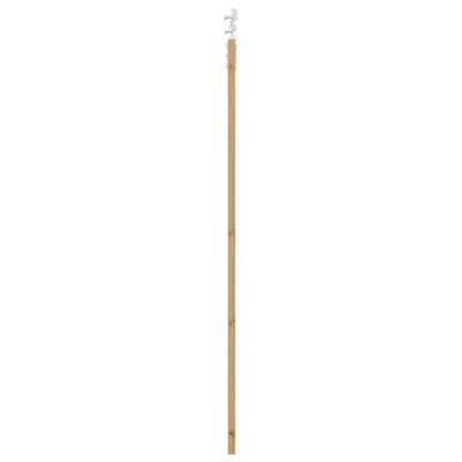 Schiebetür Braun 78 x 211 cm Holz und Metall