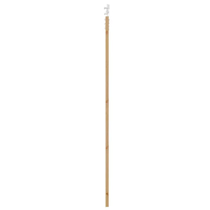 Schiebetür Braun 83 x 232 cm Holz und Metall