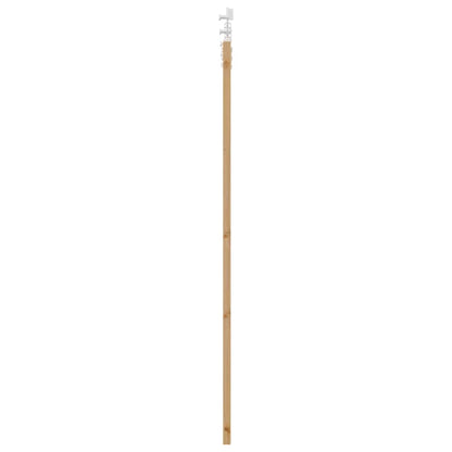 Schiebetür Braun 61 x 198,5 cm Holz und Metall