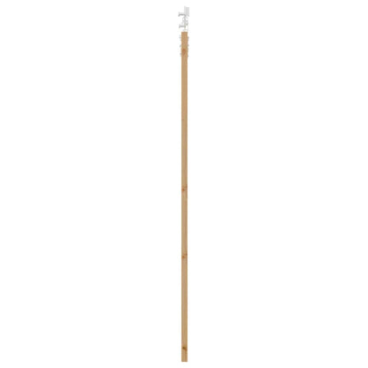 Schiebetür Braun 78 x 202 cm Holz und Metall