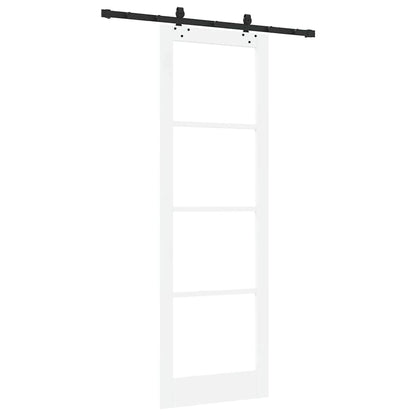 Schiebetür Sonstiges Weiß 78 x 232 cm Holz und Metall