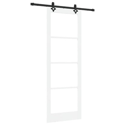 Schiebetür Sonstiges Weiß 83 x 232 cm Holz und Metall