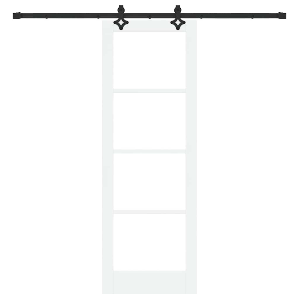 Schiebetür Sonstiges Weiß 73,5 x 211 cm Holz und Metall