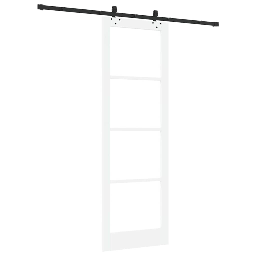 Schiebetür Sonstiges Weiß 78 x 232 cm Holz und Metall