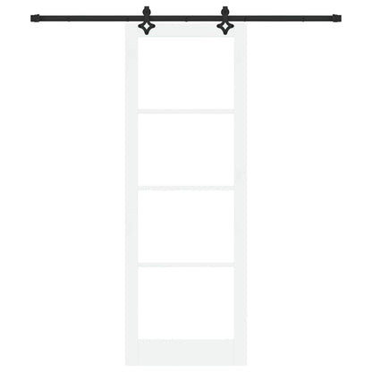 Schiebetür Sonstiges Weiß 83 x 232 cm Holz und Metall