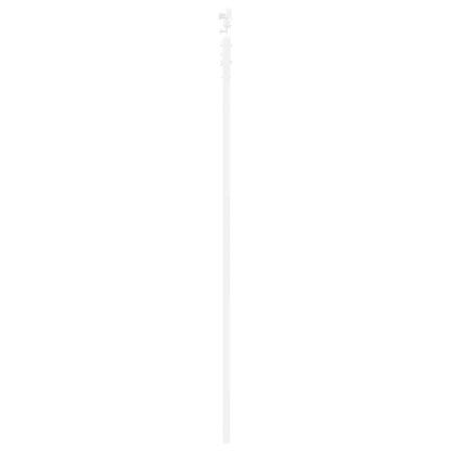 Schiebetür Weiß 73,5 x 211 cm Holz und Metall