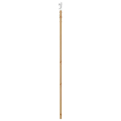 Schiebetür Braun 78 x 202 cm Holz und Metall