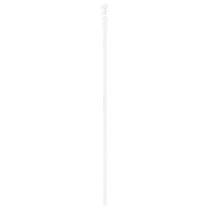 Schiebetür Weiß 78 x 232 cm Holz und Metall