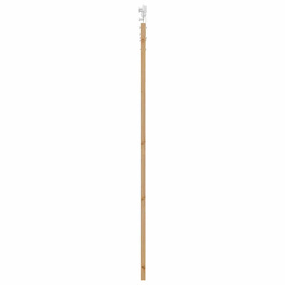 Schiebetür Braun 83 x 211 cm Holz und Metall