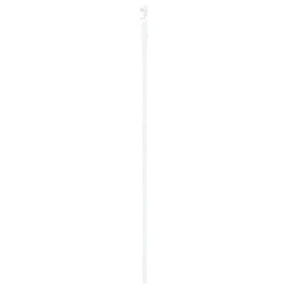 Schiebetür Weiß 83 x 232 cm Holz und Metall