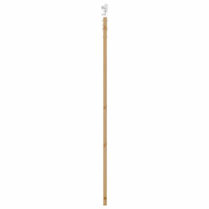 Schiebetür Braun 86 x 198,5 cm Holz und Metall