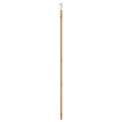 Schiebetür Braun 86 x 211 cm Holz und Metall