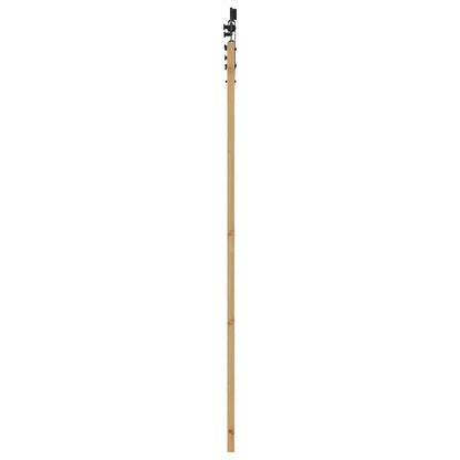 Schiebetür Braun 73,5 x 211 cm Holz und Metall