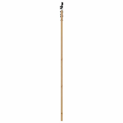 Schiebetür Braun 78 x 232 cm Holz und Metall