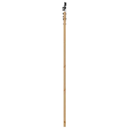 Schiebetür Manuell Braun 83 x 202 cm Holz und Metall