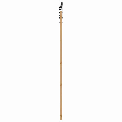 Schiebetür Manuell Braun 86 x 198.5 cm Holz und Metall