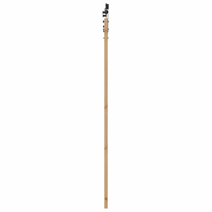 Schiebetür Braun 86 x 211 cm Holz und Metall